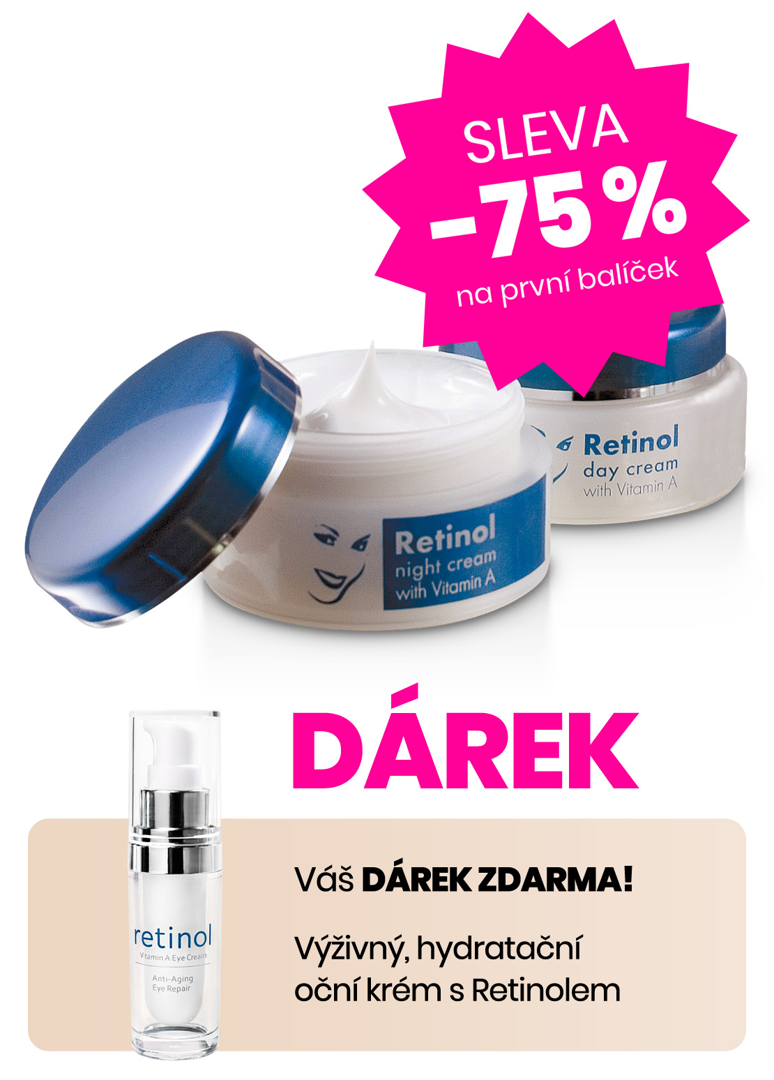 Aimé omlazující účinky retinolu v celodenní péči o pleť